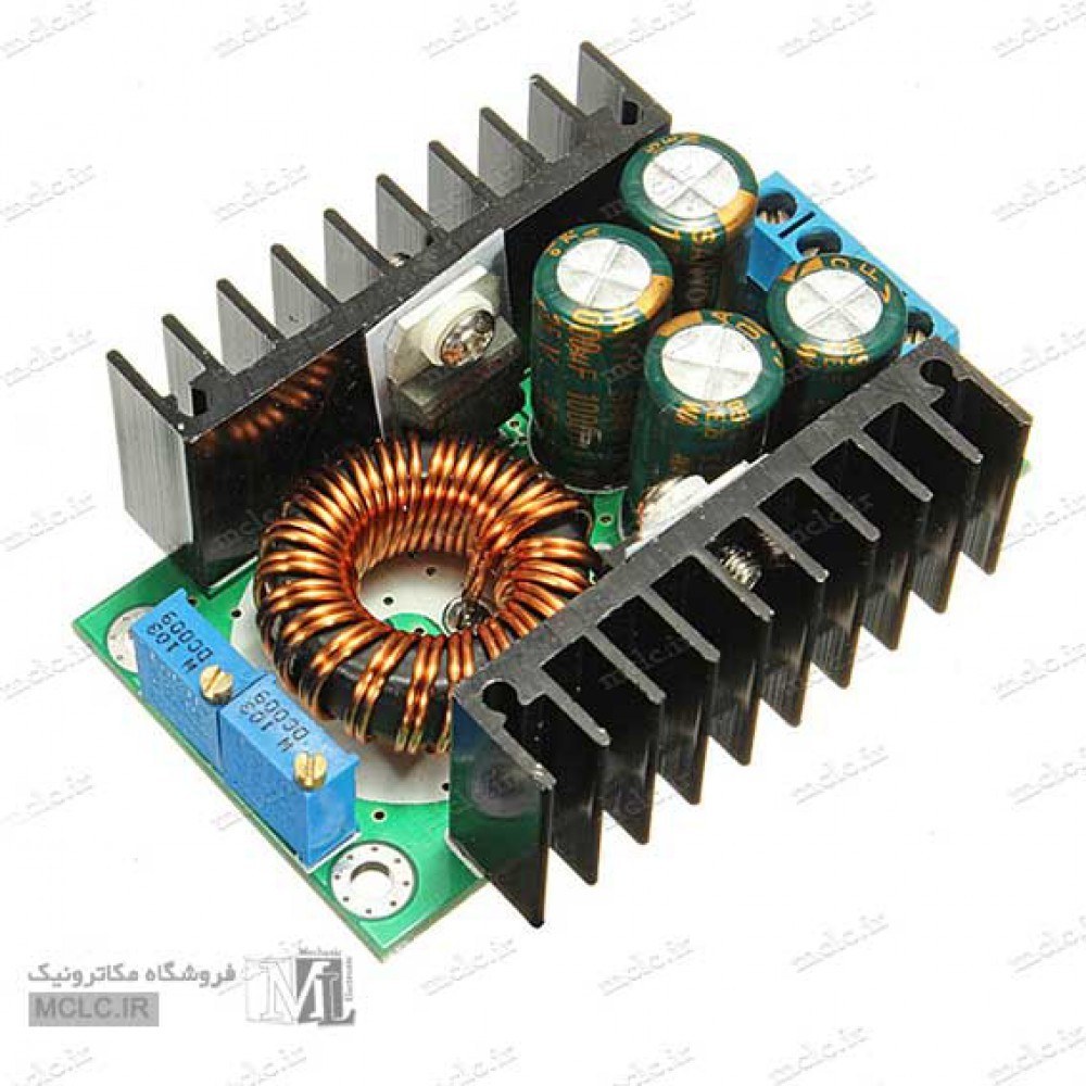 ماژول کاهنده ولتاژ XL4016 ظرفیت ۱۰ آمپر با کنترل جریان