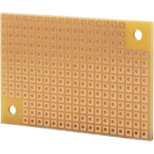 برد سوراخ دار ۲۵۰ نقطه ابعاد ۵۲x۳۳ میلیمتر