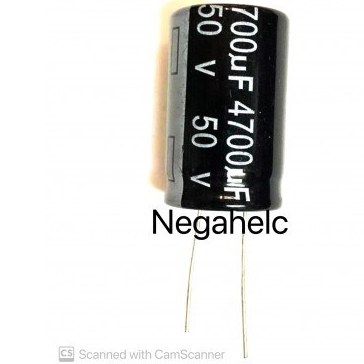 خازن الکترولیتی ۴۷۰ میکروفاراد ۵۰ ولت