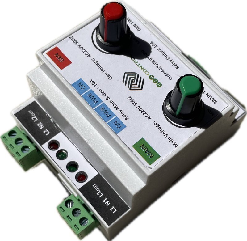 ماژول چنج آور سوییچ اتوماتیک برق شهر و ژنراتور