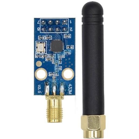 ماژول فرستنده گیرنده رادیویی بی سیم CC1101 ۴۳۳ مگاهرتز