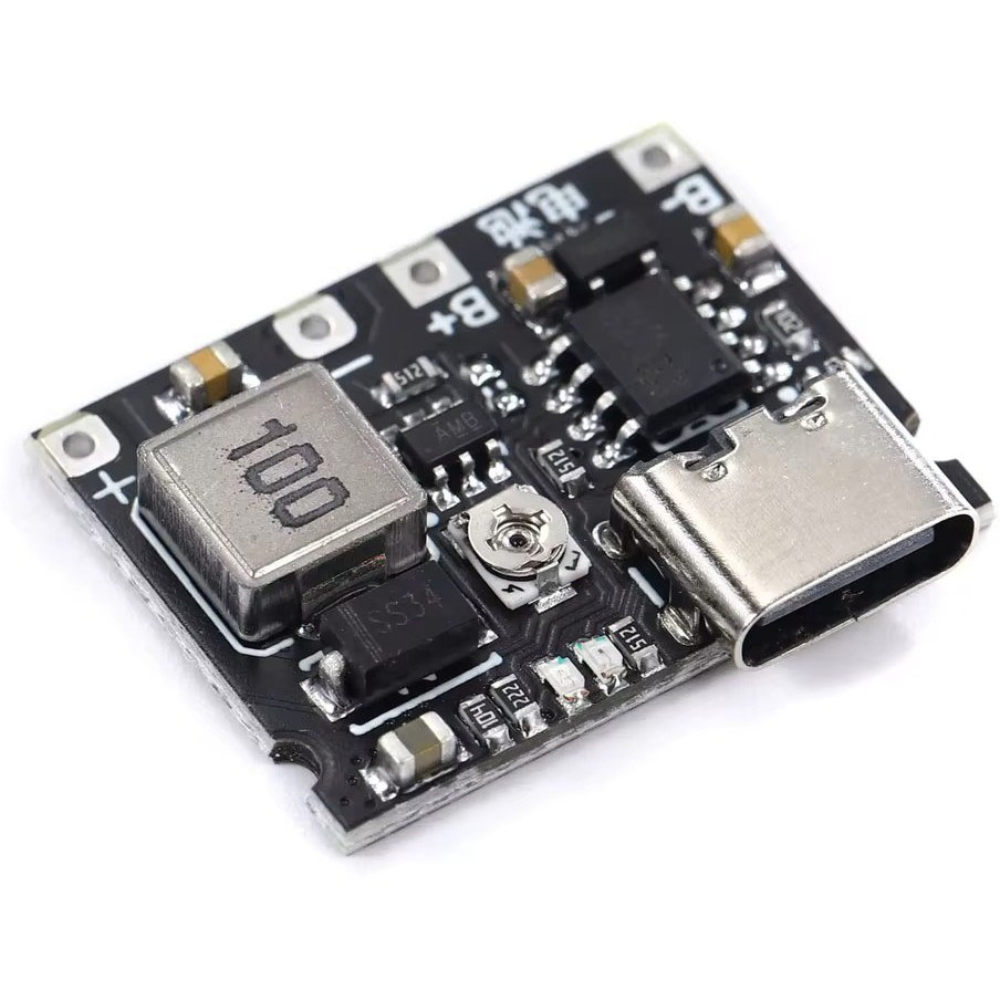 ماژول شارژر باتری لیتیومی LX-LCBST با ورودی USB Type-C و خروجی ۴.۲ تا ۲۸ ولت