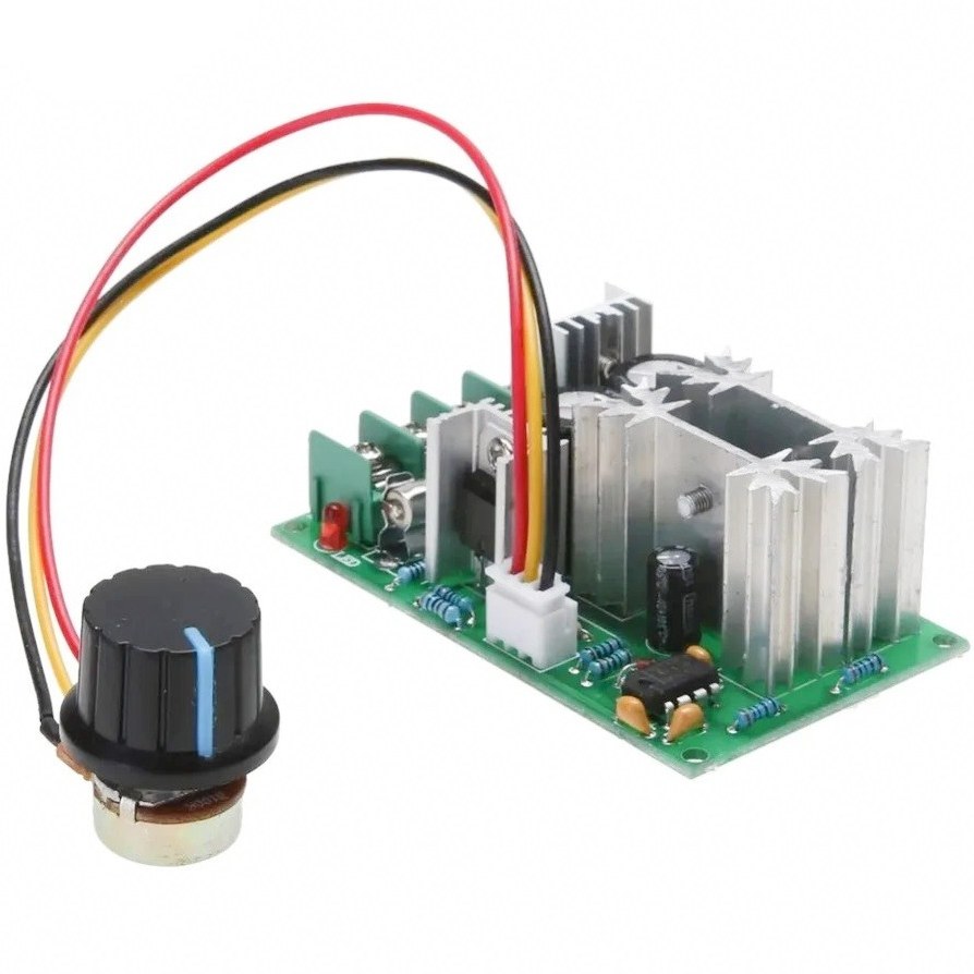 ماژول کنترل دور موتور DC ۲۰ آمپر با ولتاژ ۱۰ تا ۶۰ ولت PWM