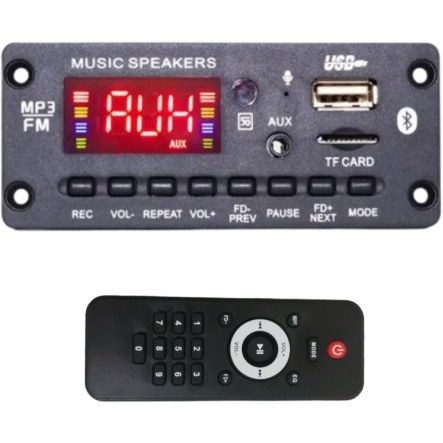 ماژول صوتی بلوتوثی MP3 PLAYER با آمپلی فایر ۲X25W