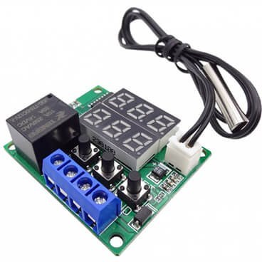 ماژول ترموستات دیجیتال XH-W1219 ۱۲ ولت با نمایشگر و کلیدهای کنترلی