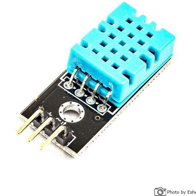 ماژول دما و رطوبت DHT11 با ولتاژ ۵ ولت