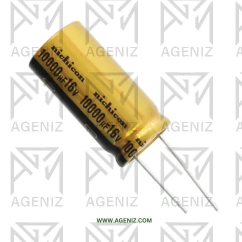 خازن الکترولیتی ۲۲۰۰ میکروفاراد ۱۶ ولت تایوانی مارک TAICON