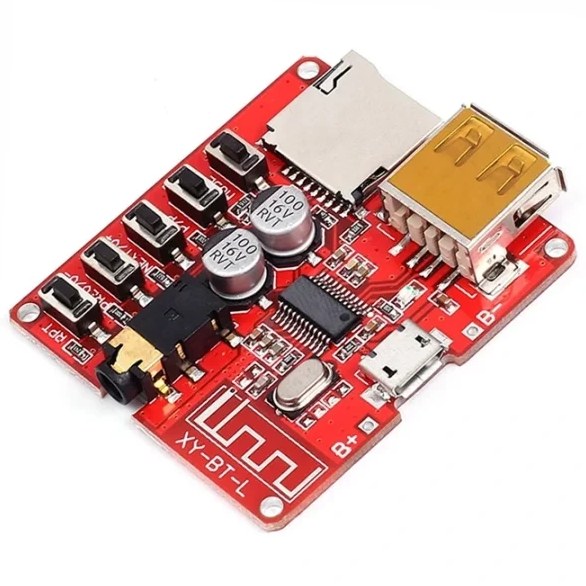 ماژول بلوتوث صوتی HW-771 با ورودی USB و رم