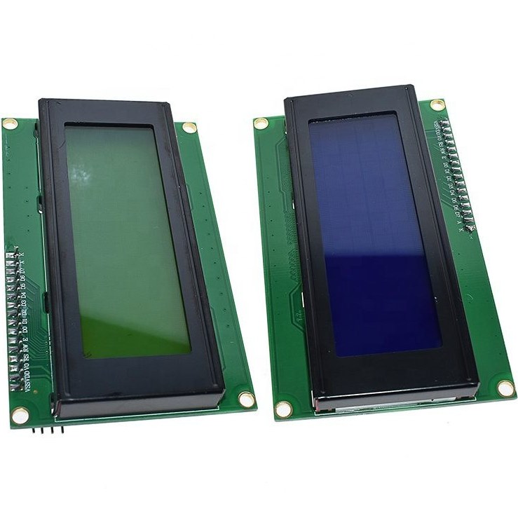 ماژول نمایشگر LCD کاراکتری ۴ در ۲۰ بک لایت آبی