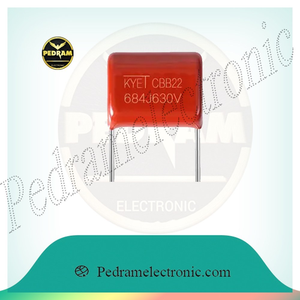 خازن پلی استر ۶۸۰ نانو فاراد ۶۳۰ ولت (۶۸۴)