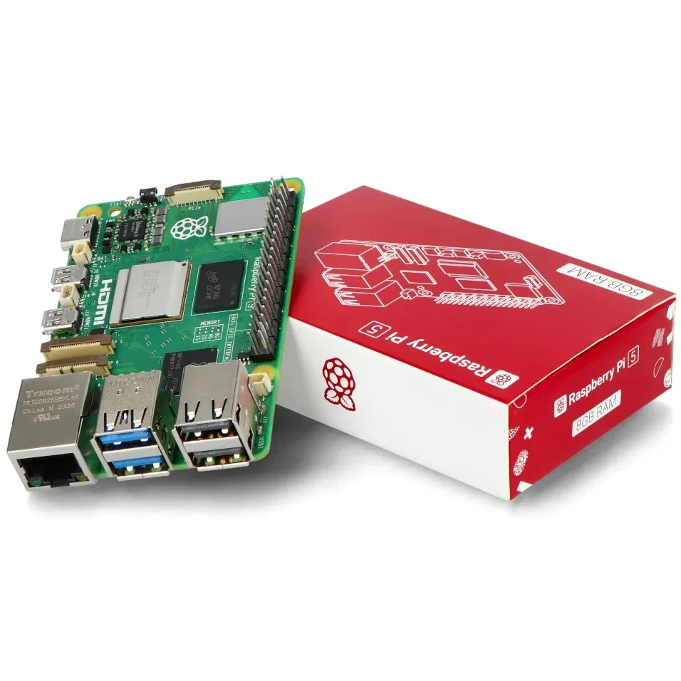 رزبری پای ۵ با رم ۸ گیگابایت