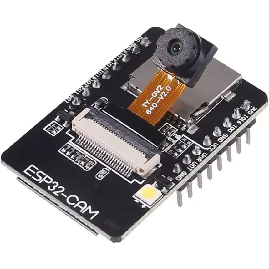 ماژول ESP32-CAM دوربین دار با وای‌فای و بلوتوث