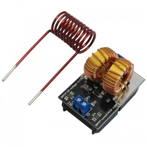 ماژول کوره القایی ZVS 120 وات با ولتاژ ورودی ۵ تا ۱۲ ولت