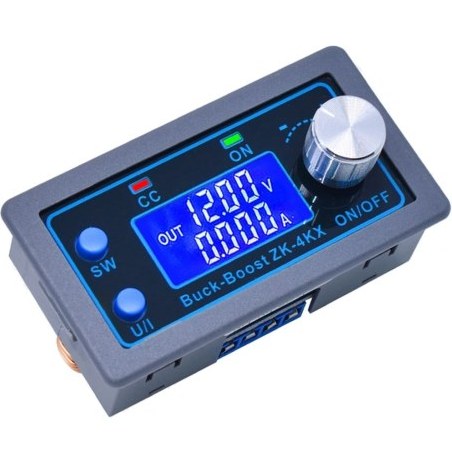 ماژول مبدل DC-DC کاهنده و افزاینده ZK-4KX با امکان کنترل ولتاژ و جریان