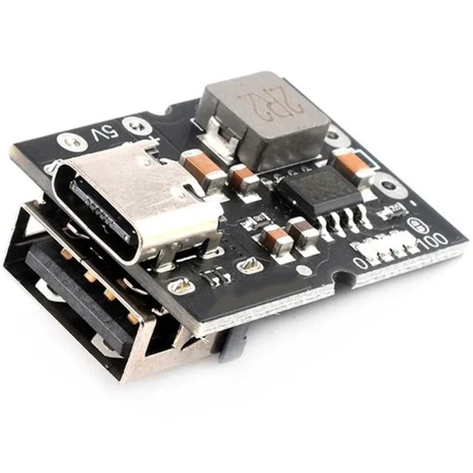 ماژول پاور بانک ۵ ولت ۲ آمپر با ورودی تایپ C