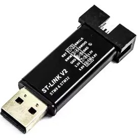 پروگرامر و دیباگر اس تی مدل ST-Link V2 مخصوص STM8 و STM32