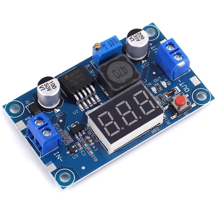 ماژول افزاینده ولتاژ XL6009/LM2577 با نمایشگر