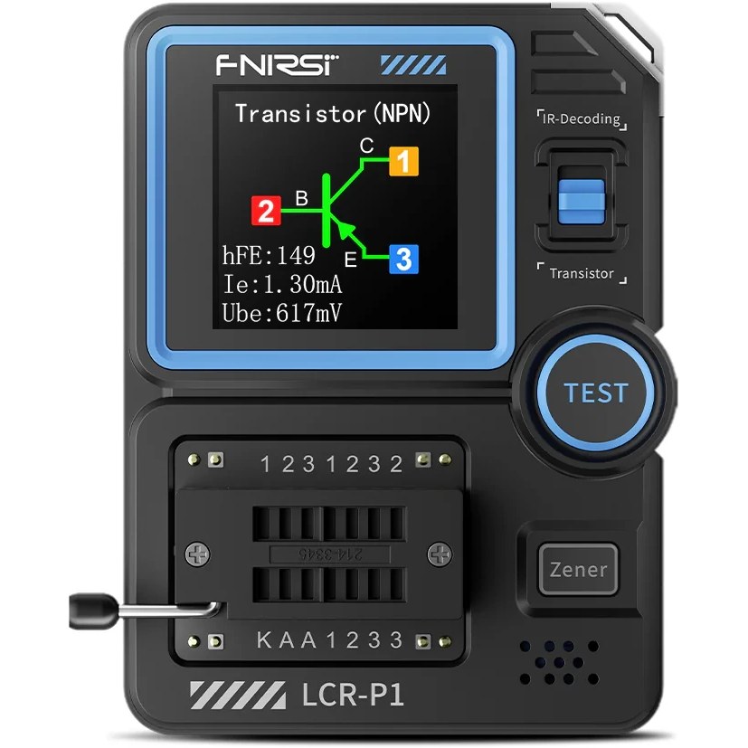 تستر قطعات الکترونیکی FNIRSI مدل LCR-P1