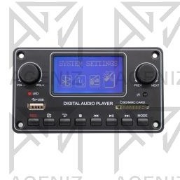 ماژول صوتی و تصویری تندا مدل TDM157 بلوتوث دار