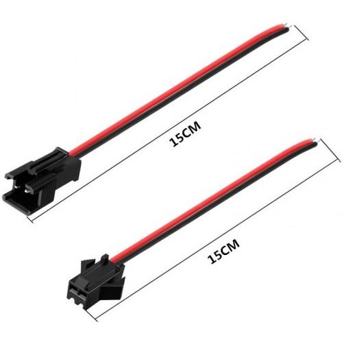 کانکتور SM دو پین سیم دار نر و مادگی