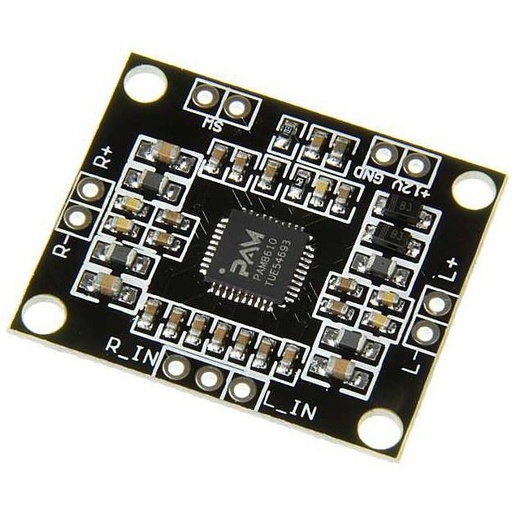 ماژول آمپلی فایر استریو PAM8610 توان ۱۰ وات