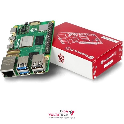 رزبری پای ۵ با رم ۴ گیگابایت