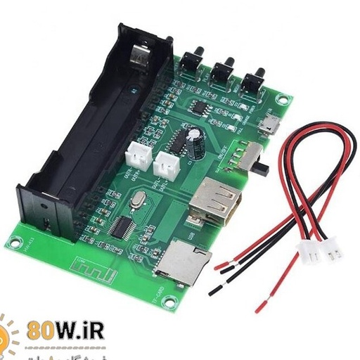 ماژول آمپلی فایر بلوتوثی XH-A150 ظرفیت ۱۰ وات با ورودی USB و TF Card