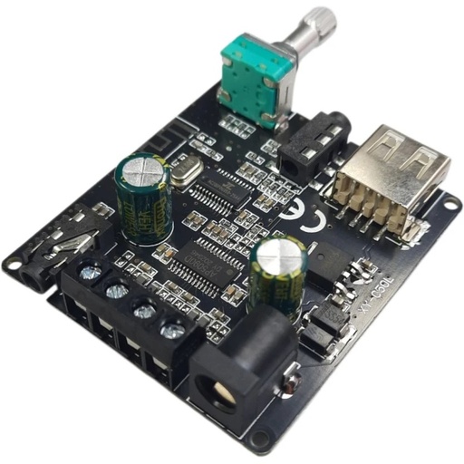 ماژول آمپلی فایر بلوتوث دار XY-C50L توان ۲×۵۰ وات