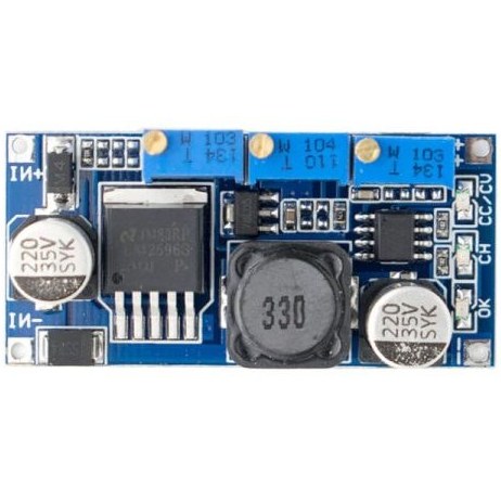 ماژول کاهنده ولتاژ LM2596 با قابلیت کنترل جریان ۳ آمپر