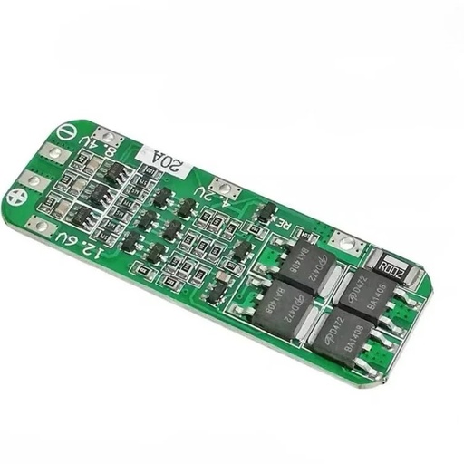 ماژول محافظ شارژ و دشارژ باتری لیتیومی ۳ سل ۲۰ آمپر