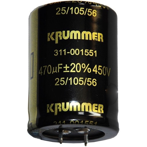 خازن الکترولیتی ۴۷۰ میکرو فاراد ۴۵۰ ولت