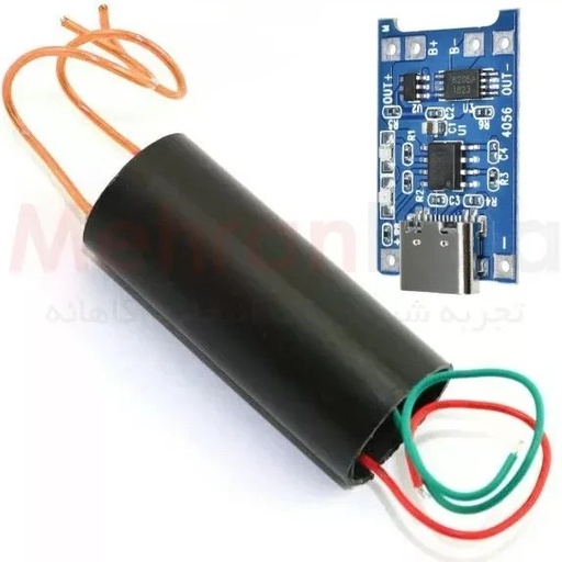 ماژول جرقه زن و یونیزاسیون هوا پاور پالس مدل Akozon 400KV به همراه ماژول شارژ تایپ سی