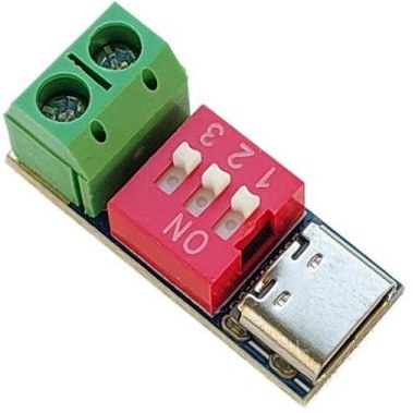 ماژول ولتاژ USB-C PD با خروجی قابل تنظیم ۵ تا ۲۰ ولت