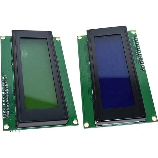 ماژول نمایشگر LCD کاراکتری ۴ در ۲۰ بک لایت آبی