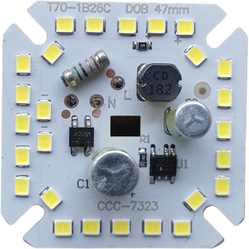 چیپ ال ای دی ۲۶ وات DOB خازن دار