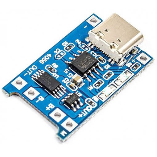 ماژول شارژر باتری لیتیومی TP4056 با سوکت تایپ سی