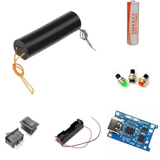 ماژول جرقه زن ۱۰۰۰KV با متعلقات و باتری