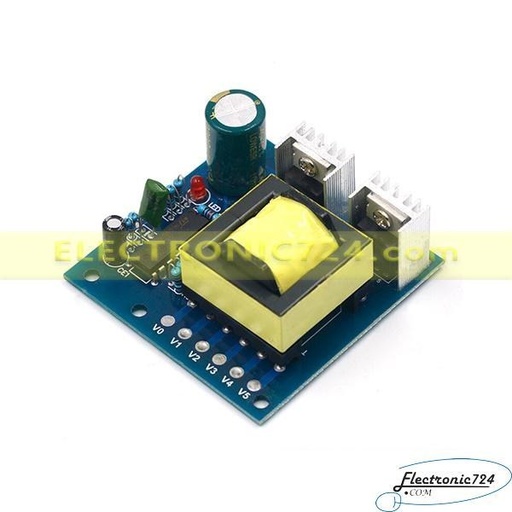 ماژول اینورتر ۱۵۰ وات DC به AC برد آبی