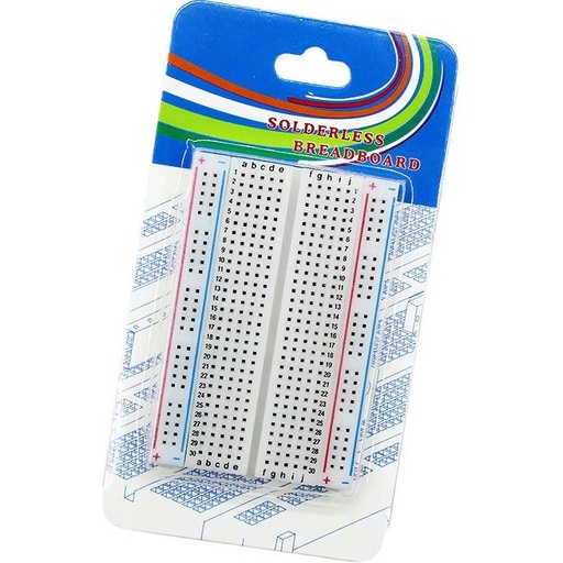 برد بورد مینی ۴۰۰ سوراخ مدل MB-102 سایز ۵.۵ * ۸.۵ سانتی متر