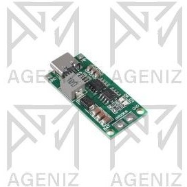 ماژول شارژر باتری لیتیومی ۳ سل ۴ آمپر با ورودی Type-C