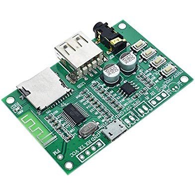 ماژول بلوتوث صوتی BT-201 با ورودی میکروفون و TF-CARD