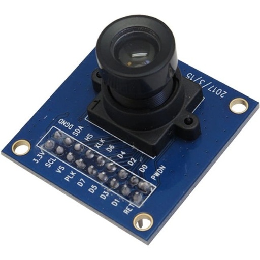 ماژول دوربین رنگی OV7670 قابل اتصال به میکروکنترلرها