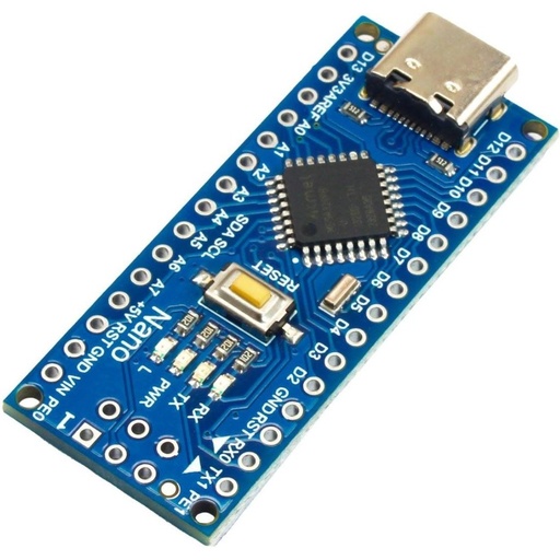 برد آردوینو نانو مدل CH340 با رابط USB Type-C